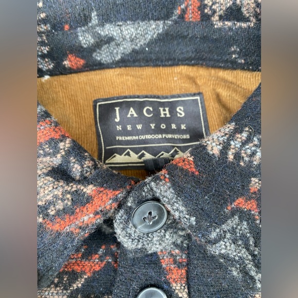 NWT Jachs  New York Wool Blend Jacket Aztec Print Size S - Picture 6 of 13